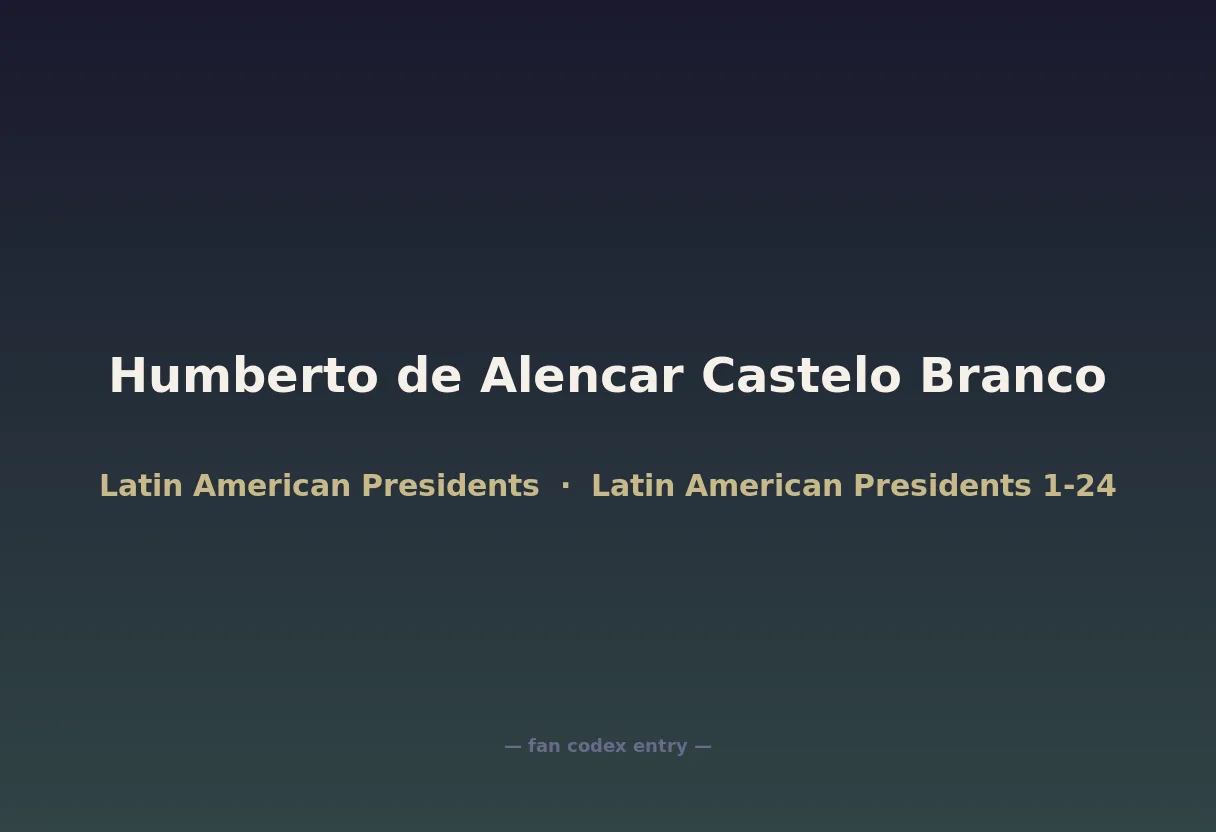 Humberto de Alencar Castelo Branco